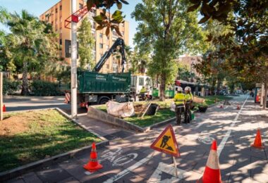 Barcelona planta su futuro verde pese a la sequía