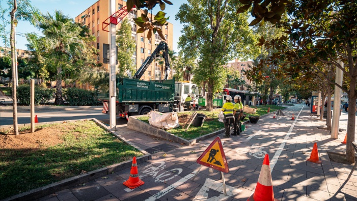 Barcelona planta su futuro verde pese a la sequía