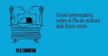 El Eixample presenta el plan de mejora de los Eixos verds