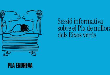 El Eixample presenta el plan de mejora de los Eixos verds