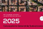 Convocatòria General de subvencions per l’any 2025