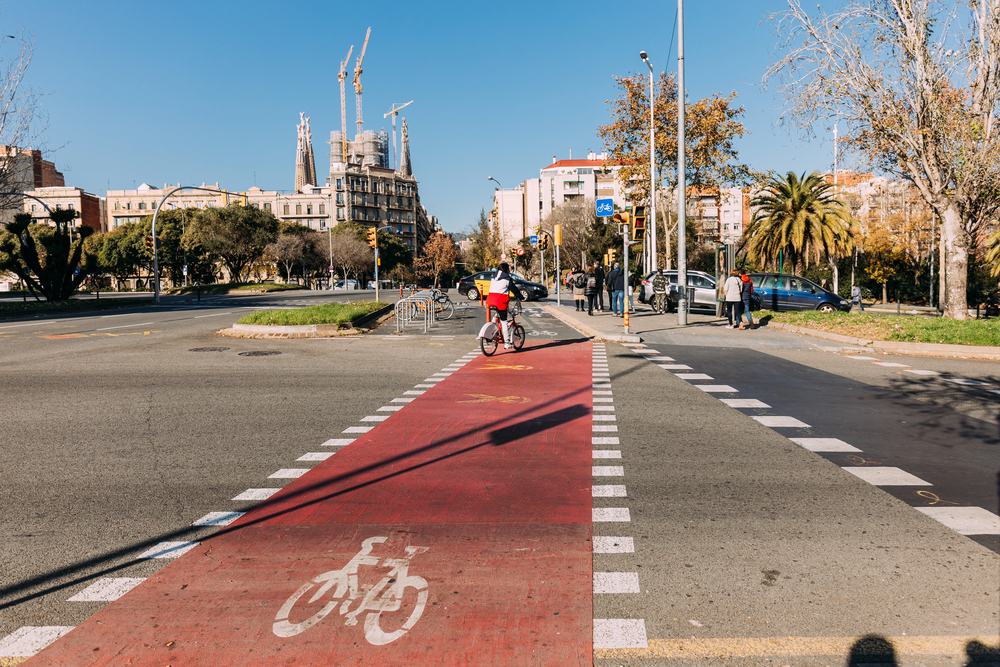 carril bici barcelona