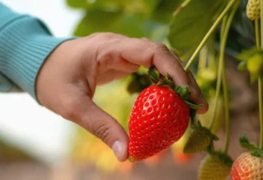 fresas coltivadas