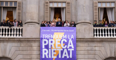 Barcelona se suma a la conmemoración reivindicativa del Día Internacional de las Mujeres