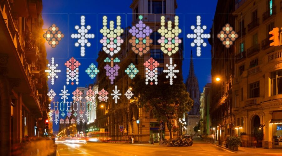 'Barcelona Luces de Navidad' un nuevo modelo de diseños de autor para la iluminación de la ciudad