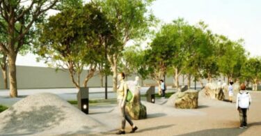 Empiezan las obras del Jardín Geológico de la Zona Universitaria
