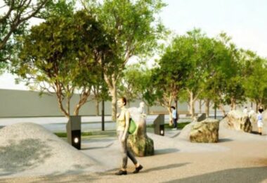 Empiezan las obras del Jardín Geológico de la Zona Universitaria