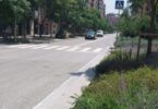 Abre la calle Pi i Margall con un pavimento de la calzada central más resistente