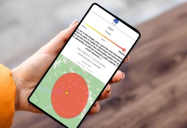 Alertas en el móvil vía satélite