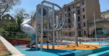 Finalitzen les obres de millora dels Jardins de Sant Pau