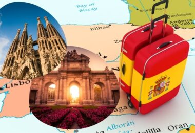 turistas en barcelona y madrid