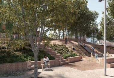 El Pla de Barris termina las obras de pacificación de los entornos de la Escuela Amor de Dios