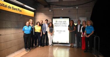 prevenir los suicidios en las estaciones de la red de metro