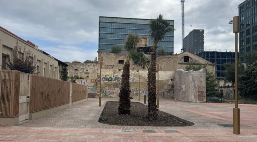 fase de la urbanización del recinto histórico de Can Ricart