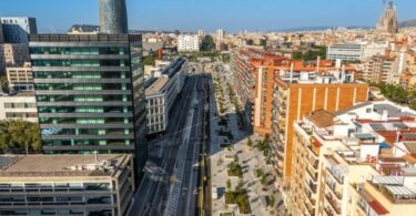 obras de urbanización del lado mar de la Gran Vía