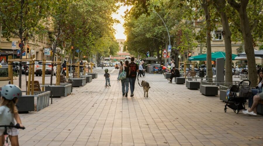 remodelación de la calle de Europa