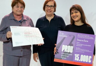 Mujeres en Red gana los premios 25N