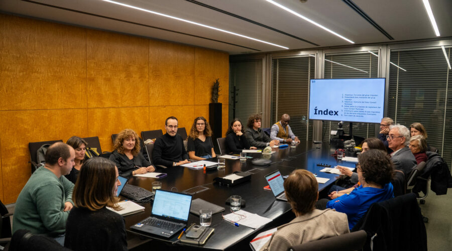 grupo impulsor del Consejo Municipal de la Lengua Catalana