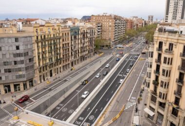 remodelación de la Gran Vía de las Corts Catalanas entre las calles Castillejos y Padilla