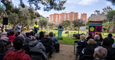 40 parcelas del huerto urbano de Can Mestres